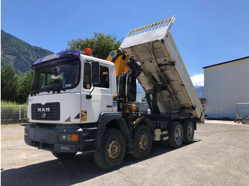 Camião basculante MAN GRUE F2000: foto 2