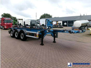 Semi-reboque transportador de contêineres/ Caixa móvel ASCA 3-axle container trailer 20-30 ft + ADR: foto 2