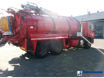 Caminhão limpa fossa DAF CF 75.310 6x4 RHD Whale vacuum tank 11.8 m3 / 2 comp: foto 4