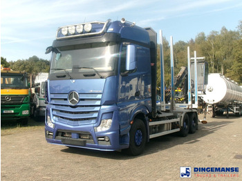 Camião de transporte de madeira MERCEDES-BENZ Actros