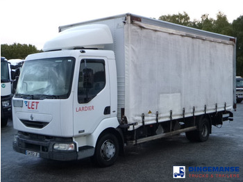 Camião de lona RENAULT Midlum 180