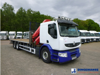 Camião grua Renault Premium 380 dxi 6x2 RHD + HMF 2620-K4: foto 2
