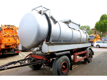 Reboque tanque 2-Achs Haller 12m³ Saug u. Druck Anhänger Ex-ADR: foto 2