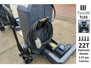 Equipamento para oficina TL55-4 22T mobile truck lifts - wired - 400V - performance 3,0 kW per column - large display - liftig time <= 75 s: foto 3