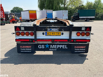 Reboque transportador de contêineres/ Caixa móvel GS Meppel 2-assige container aanhangwagen: foto 3