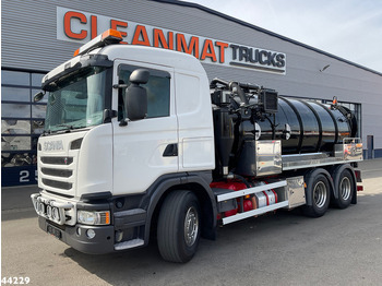 Caminhão limpa fossa Scania G 440 6x4 Saugwagen: foto 3