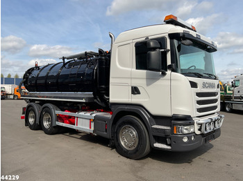 Caminhão limpa fossa Scania G 440 6x4 Saugwagen: foto 5