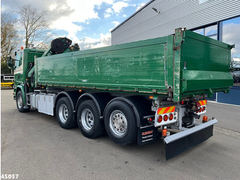 Camião basculante, Camião grua Scania G 490 8x4 Euro 6 Hiab 24 Tonmeter laadkraan: foto 5