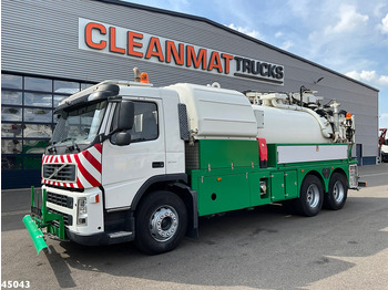 Caminhão limpa fossa Volvo FM 340 6x4 7m³ Combi kolkenzuiger Just 159.037 km!: foto 3
