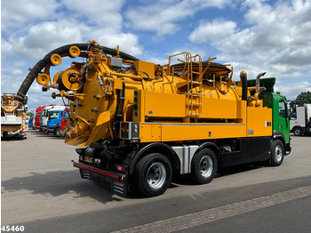 Caminhão limpa fossa Volvo FMX 420 6x4 Wiedemann 12m³ Combi kolkenzuiger: foto 4