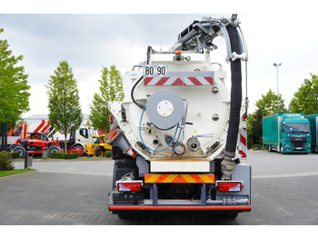 Caminhão limpa fossa MAN TGM 26.340 E6 / RIVARD sewage cleaner 11.8 m3 / 170 tho. km / steered axle: foto 4