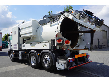 Caminhão limpa fossa MAN TGM 26.340 E6 / RIVARD sewage cleaner 11.8 m3 / 170 tho. km / steered axle: foto 5