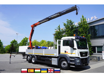 Camião de caixa aberta/ Plataforma MAN TGS 26.360