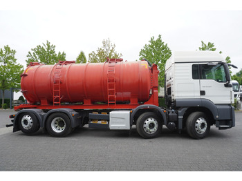Cisterna de chorume MAN TGS 35.420 8×2 / NEW septic barrel 13000 L / 3 steered axles: foto 5