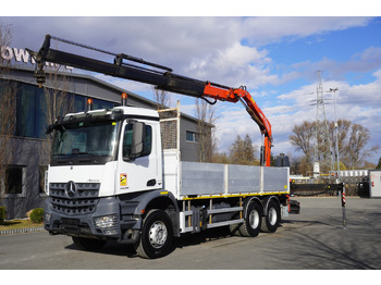Leasing de MERCEDES-BENZ AROCS 2636 Flatbed / HDS FASSI F175 7.7 T / 150,000 km MERCEDES-BENZ AROCS 2636 Flatbed / HDS FASSI F175 7.7 T / 150,000 km: foto 1