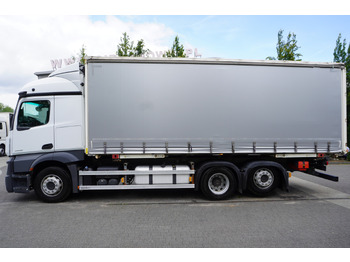 Camião de lona MERCEDES-BENZ Actros 2545 6×2 MP5 / ADR AT / Curtainsider 18 EPAL: foto 2