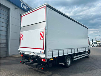 Camião de lona DAF XB 290 FA 16t Junge Curtainsider LBW 1.5 to. AHK: foto 4