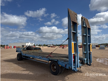 Semi-reboque baixa 1985 Louault Original 14.53 t T/A Remorque Porte-Engi ... Lowboy Trailer: foto 3