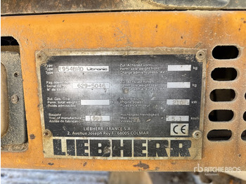 Escavadora de rastos LIEBHERR R 954 B