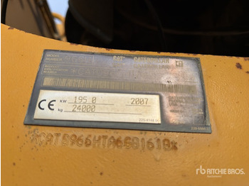 Pá carregadora de rodas CATERPILLAR 966H