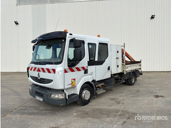 Camião de caixa aberta/ Plataforma RENAULT Midlum 220