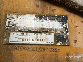 Pá carregadora de rodas CATERPILLAR 938H