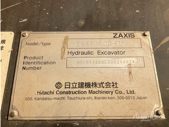 Escavadora de rastos HITACHI