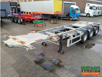 Semi-reboque transportador de contêineres/ Caixa móvel BURG