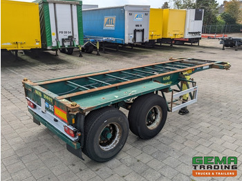 Semi-reboque transportador de contêineres/ Caixa móvel FLANDRIA