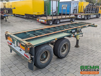 Semi-reboque transportador de contêineres/ Caixa móvel FLANDRIA