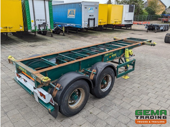 Semi-reboque transportador de contêineres/ Caixa móvel FLANDRIA
