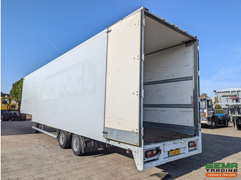 Semi-reboque baixa H.T.F. HZCT 30S 2-Assen BPW - Gesloten SemiDieplader - Hardhouten Vloer - Trommelremmen - TOP!: foto 5