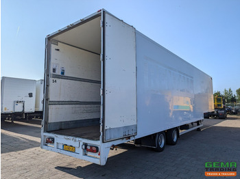 Semi-reboque baixa H.T.F. HZCT 30S 2-Assen BPW - Gesloten SemiDieplader - Hardhouten Vloer - Trommelremmen - TOP!: foto 3