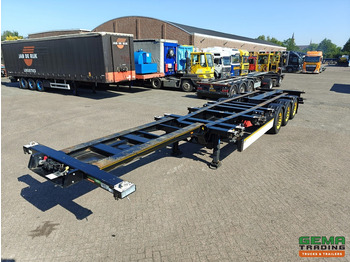 Semi-reboque transportador de contêineres/ Caixa móvel KÖGEL