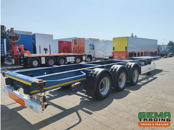 Semi-reboque transportador de contêineres/ Caixa móvel KRONE SD