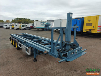 Semi-reboque transportador de contêineres/ Caixa móvel Renders ROC 12.27 CCE 3-Assen BPW - 20/30FT Kiepchassis - Elektrische Kiep Unit - Trommelremmen - LiftAs -: foto 4 Semi-reboque transportador de contêineres/ Caixa móvel Renders ROC 12.27 CCE 3-Assen BPW - 20/30FT Kiepchassis - Elektrische Kiep Unit - Trommelremmen - LiftAs -: foto 4