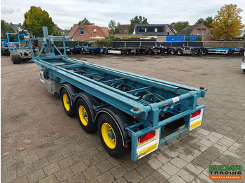 Semi-reboque transportador de contêineres/ Caixa móvel Renders ROC 12.27 CCE 3-Assen BPW - 20/30FT Kiepchassis - Elektrische Kiep Unit - Trommelremmen - LiftAs -: foto 3 Semi-reboque transportador de contêineres/ Caixa móvel Renders ROC 12.27 CCE 3-Assen BPW - 20/30FT Kiepchassis - Elektrische Kiep Unit - Trommelremmen - LiftAs -: foto 3