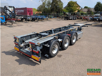 Semi-reboque transportador de contêineres/ Caixa móvel VAN HOOL 20'/30'