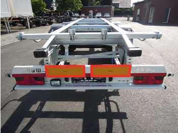 Reboque transportador de contêineres/ Caixa móvel H&W BDF-System, Standard mit Liftachse, Neufahrzueg ohne Zulassung.: foto 3