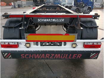 Reboque transportador de contêineres/ Caixa móvel SCHWARZMÜLLER