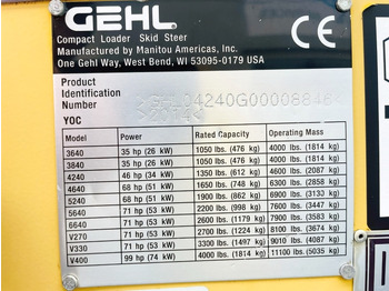 Mini pá carregadora Gehl SL4240 (4035): foto 3