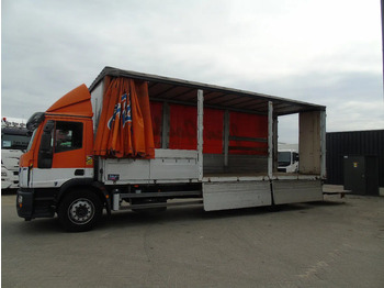 Camião de lona Iveco Eurocargo 190EL28 + LIFT + EURO 5: foto 2