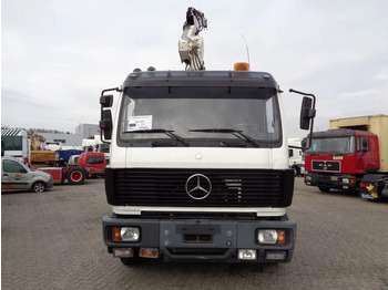 Camião grua Mercedes-Benz SK 2433 SK 2433 + Semi-Auto + PTO + PM Serie 14 Crane + 3 pedals: foto 2