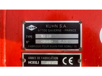 Gadanheira Kuhn VKM 240 Meget velholdt og ikke meget brugt slaglek: foto 4 Gadanheira Kuhn VKM 240 Meget velholdt og ikke meget brugt slaglek: foto 4