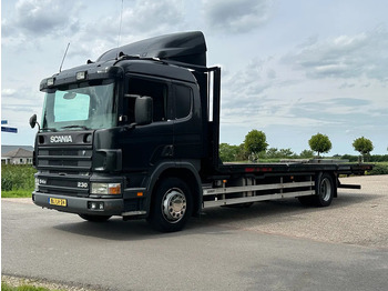 Camião transporte de veículos Scania 94.220 Machine transporter!!RAMPEN!!: foto 3