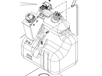 Tanque de combustível CASE