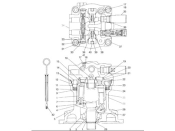 Motor de giro CASE