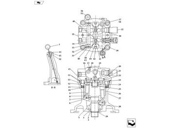 Motor de giro CASE