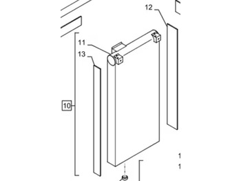 Radiador de óleo CASE