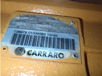 Eixo dianteiro por Máquina de construção novo Case V2948527 - P2948527: foto 3
